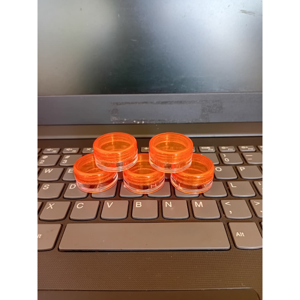 Pot Cream 5 gram Bulat / Pot kelly 5 gr / pot kosmetik 5gr orange natural / pot salep 5gr