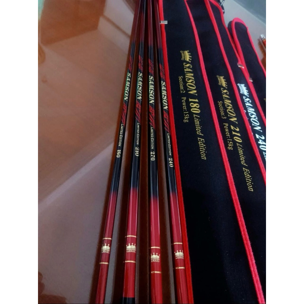 samson limited joran tegek gamaru samson 180/210/240/270