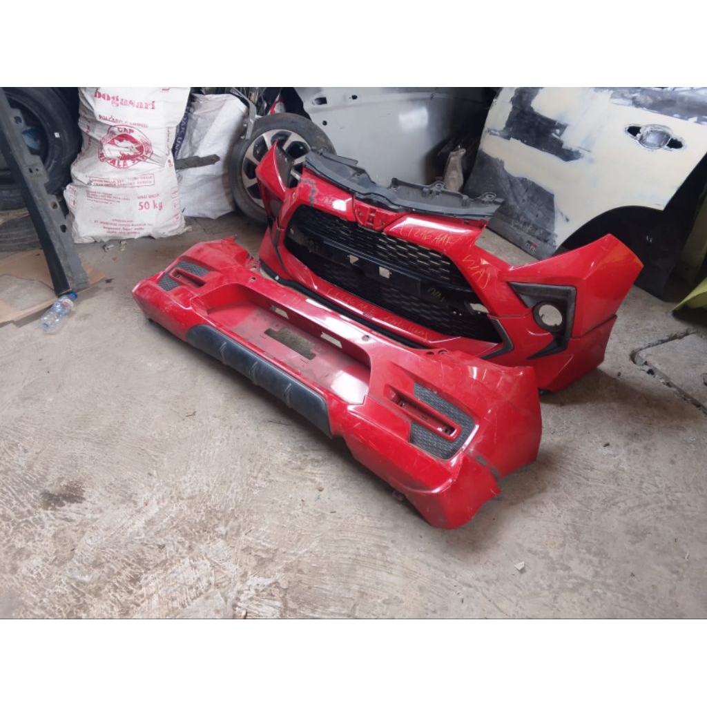 Bumper depan belakang agya facelift GR tahun 2022