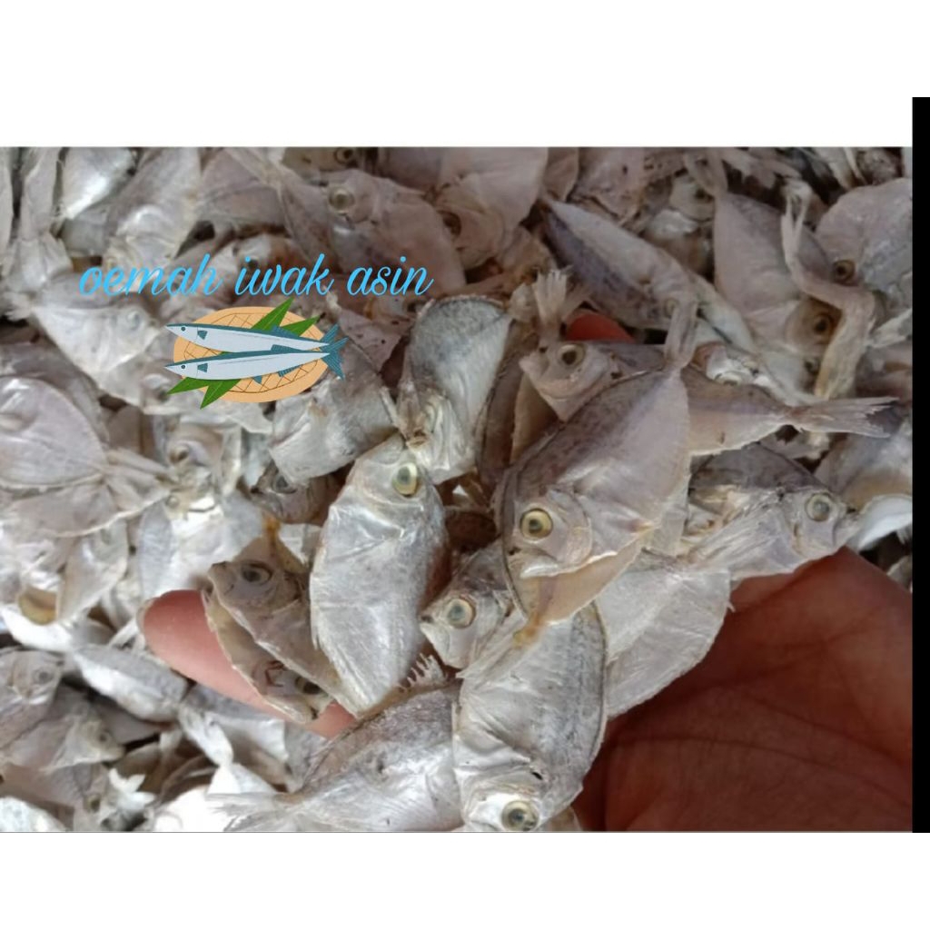 ikan petek kecil/ikan asin petek 250 gr K 1