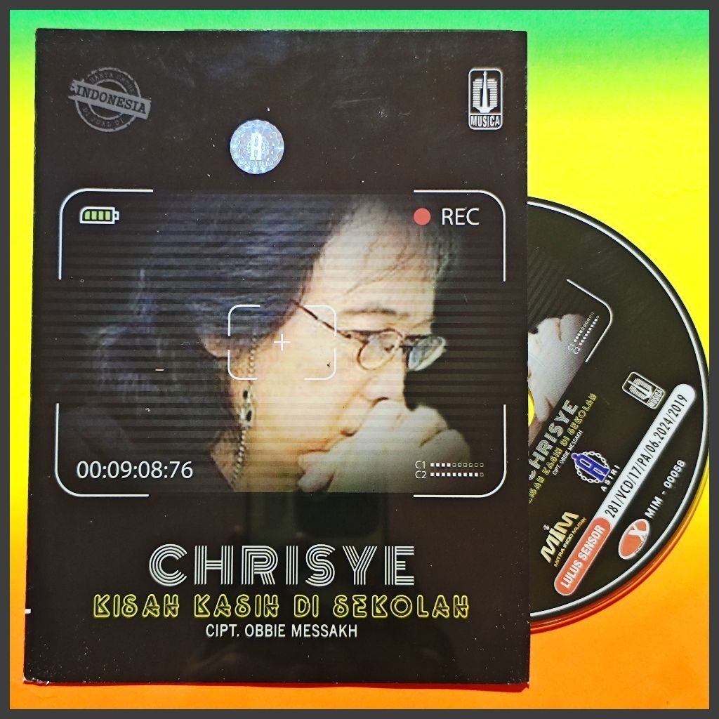 Kaset VCD 14 Lagu Pop Kenangan Chrisye Album Edisi Pilihan Terpopuler