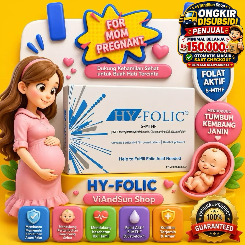 Hy-Folic - Kebutuhan wanita hamil - SIMEX - BOX