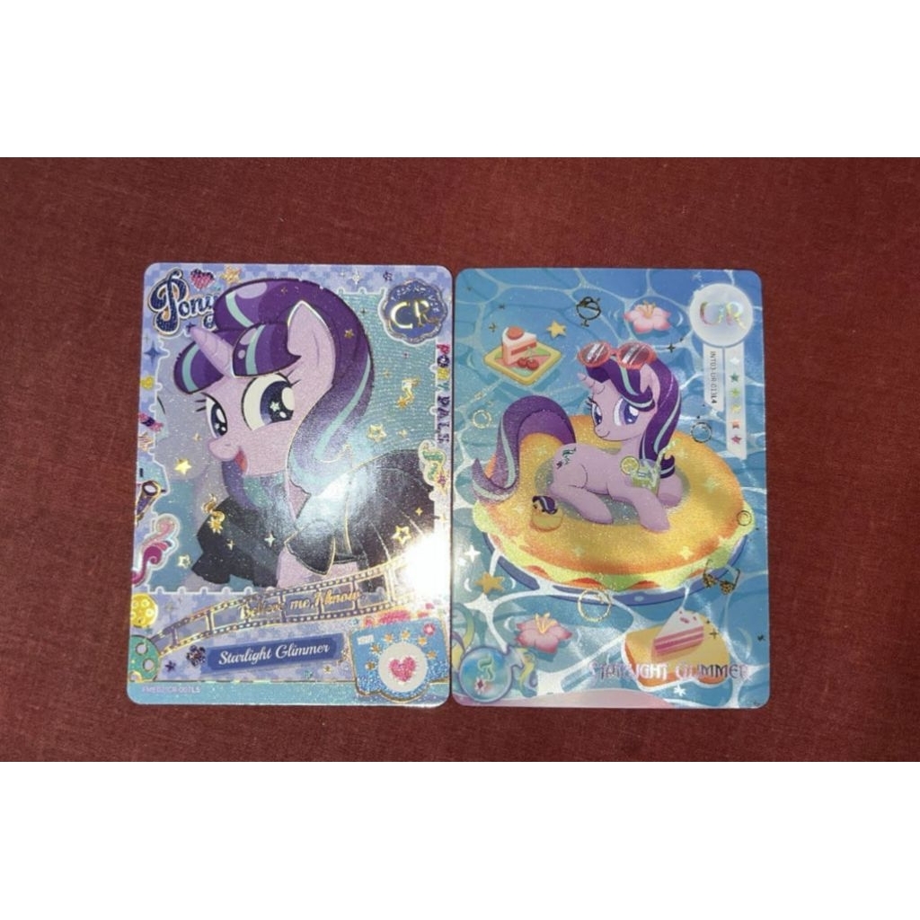 [CR UR] My Little Pony Glitter Card Starlight Glimmer Rare