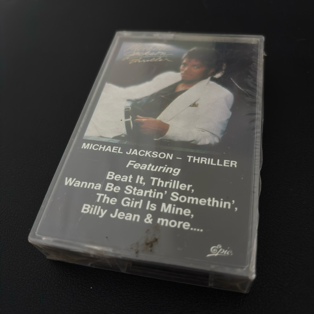 Kaset Pita Michael Jackson Thriller (Segel, NOS)
