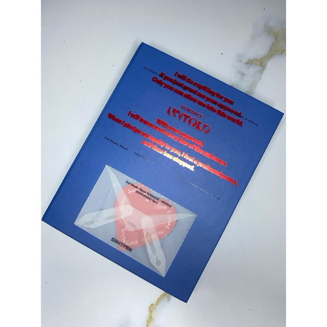 [READY] ALBUM ENHYPEN Romance: Untold Romance RU Album Unsealed Inceptio Concessio Ver Sunoo jungwon