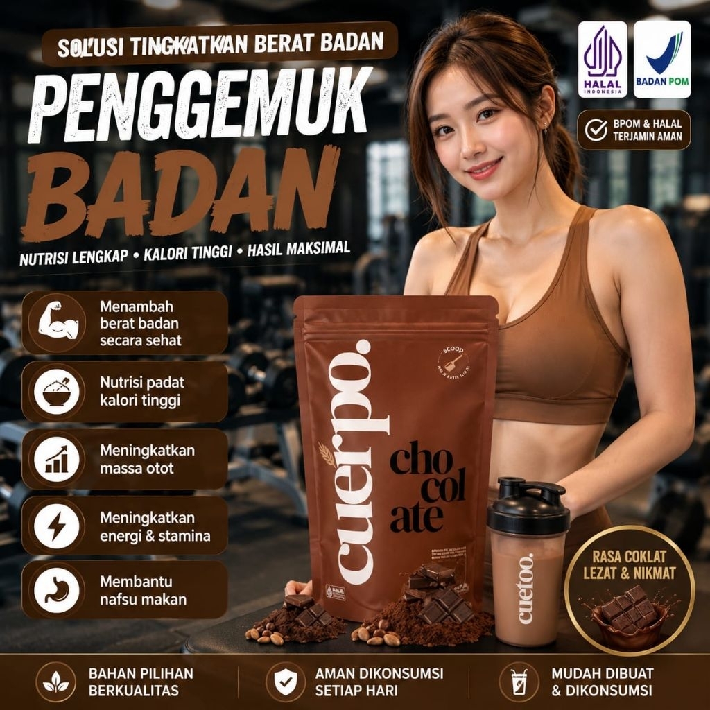 Susu Whey Cuerpo Rendah Gula, Tinggi Protein & Kalori