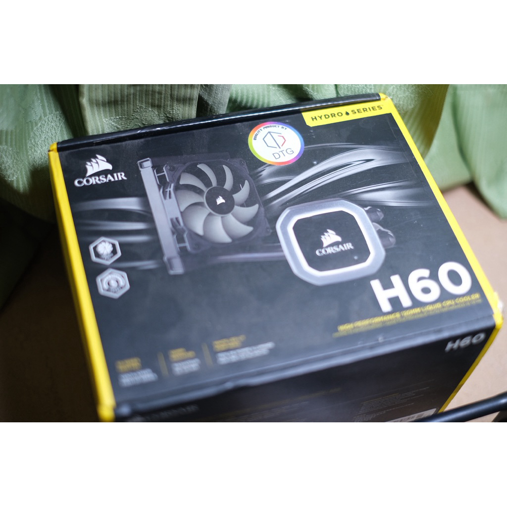 Corsair H60 Hydro Series Cooler AIO Water cooling Cpu Cooler