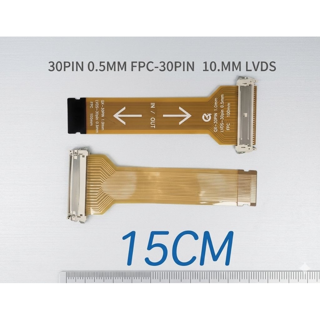 Kabel Flex (FPC) LVDS 30-pin.
