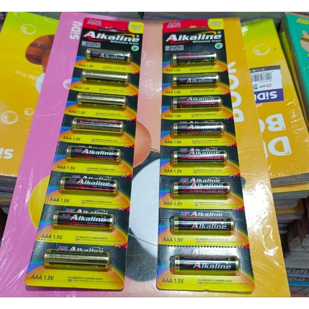 BATRAI ALKALINE AA,AAA/ BATRAI TAHAN LAMA