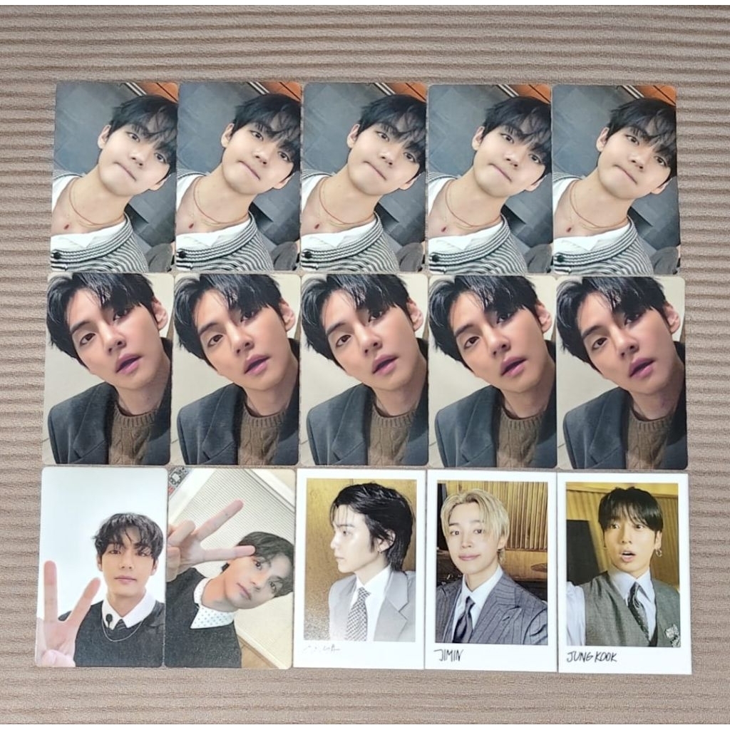 [READY] PC PHOTOCARD BTS ARIRANG WEVERSE JAPAN WVJ JP V TAE TAHYUNG POB LD LUCKY DRAW RARE