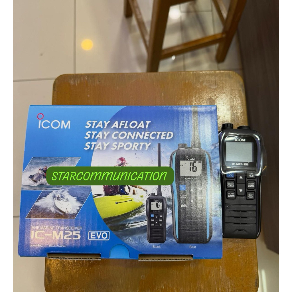 Icom IC-M25 EVO HT Marine VHF