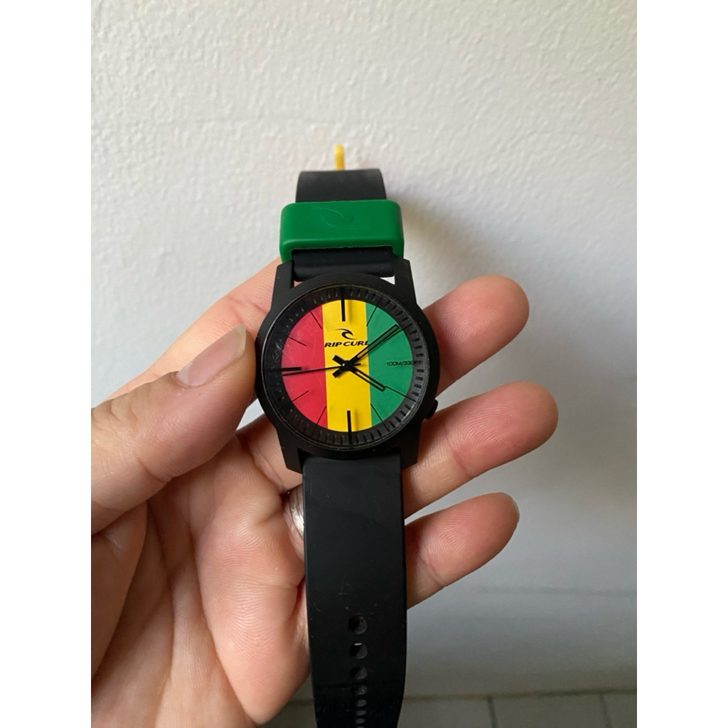 jam tangan ripcurl ori reggae rasta