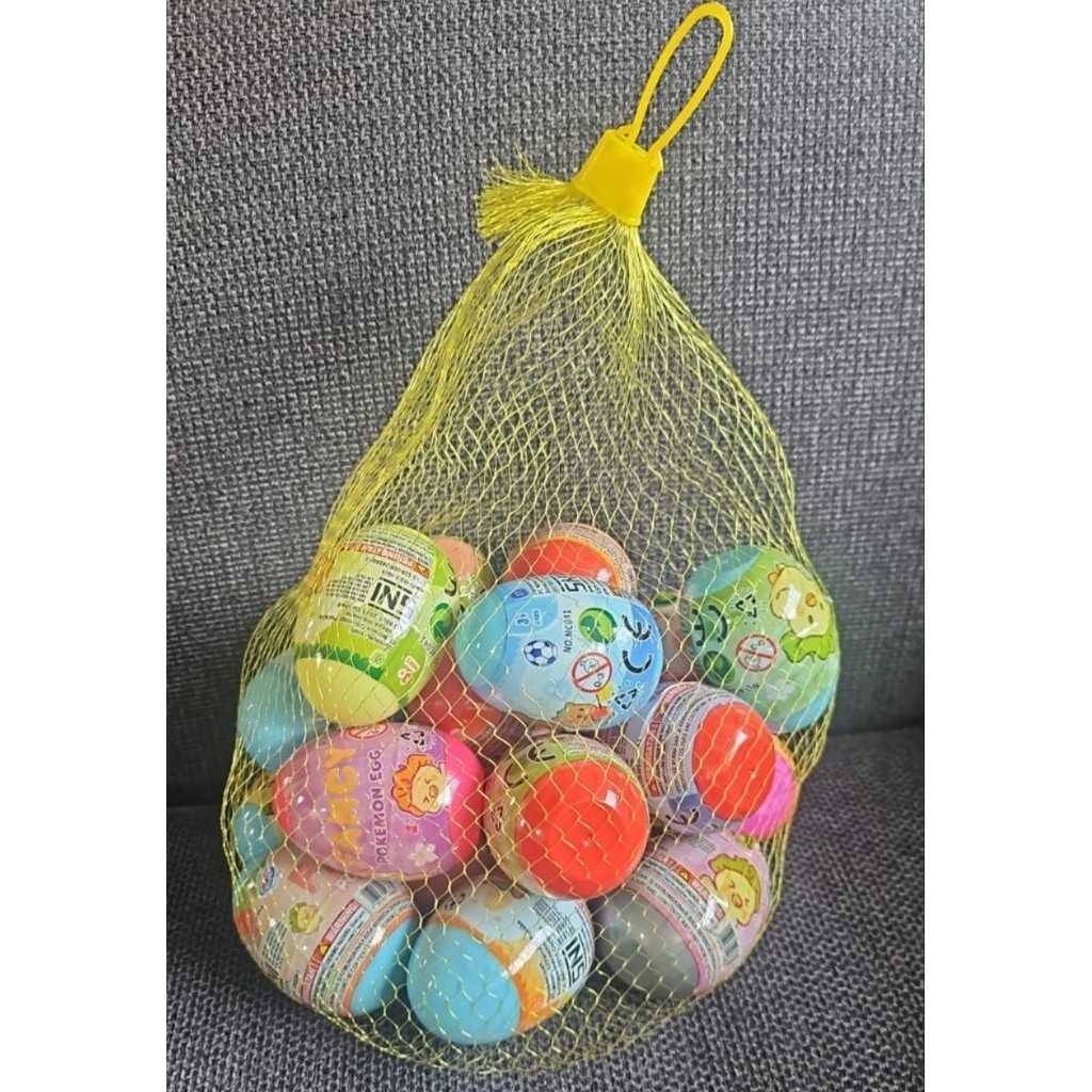 Mainan anak telor jaring @ 1jaring isi 20 pcs