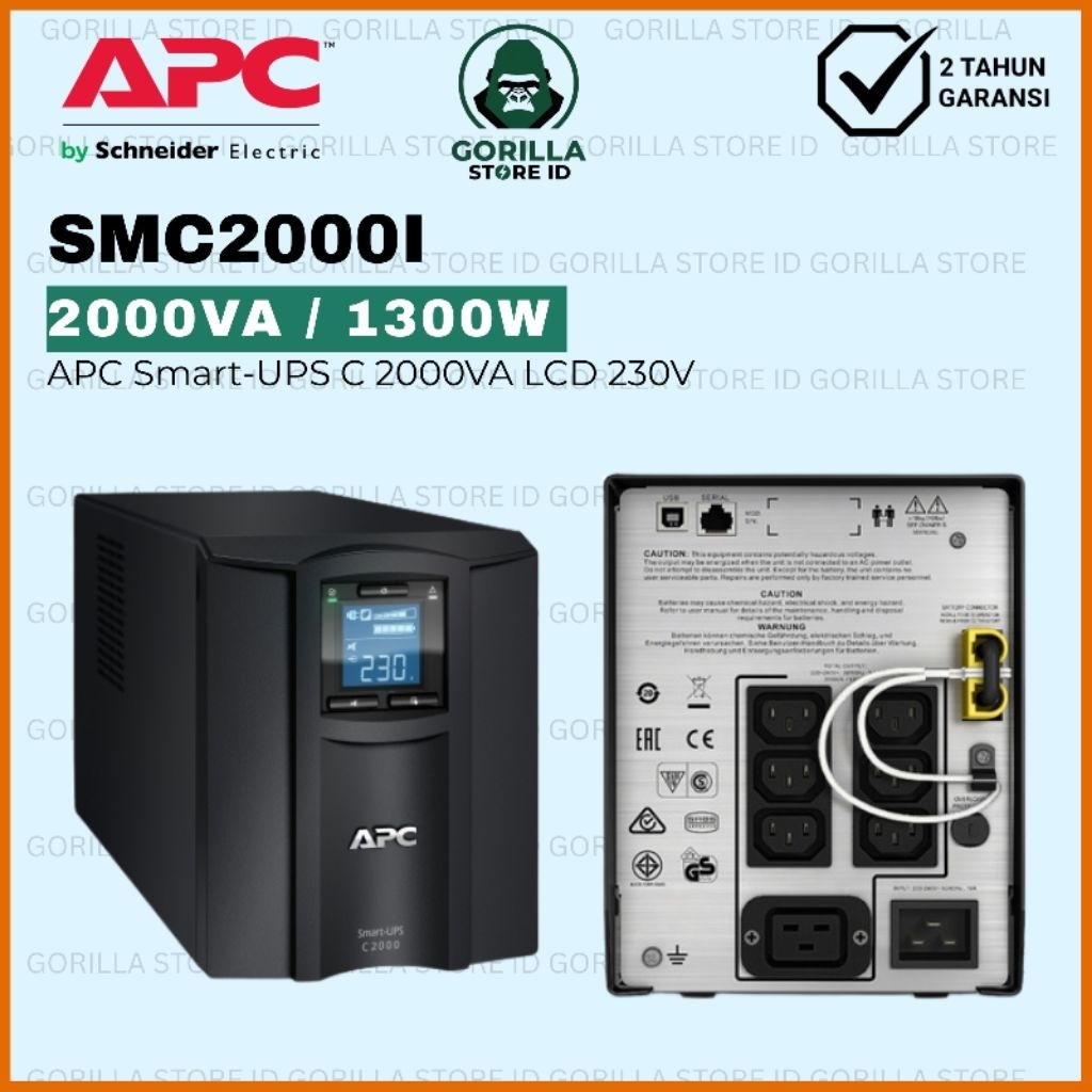 UPS APC SMC2000I 1300 Watts 2000VA
