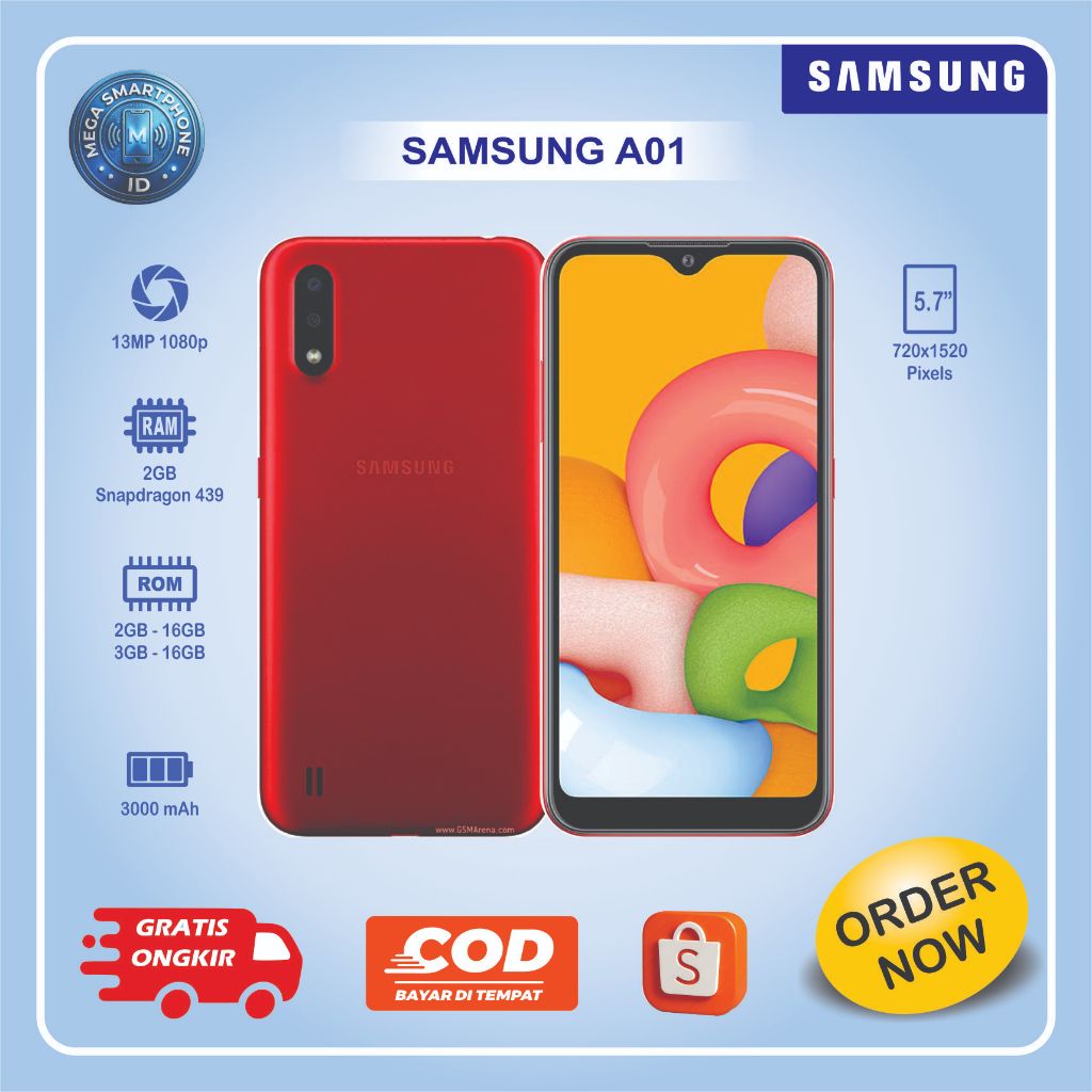 Samsung Galaxy A01 | HP Second batangan