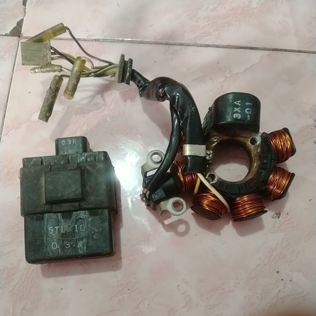 SPUL FIZR ORIGINAL COPOTAN MOTOR DAN CDI MIO ORIGINAL COPOTAN MOTOR