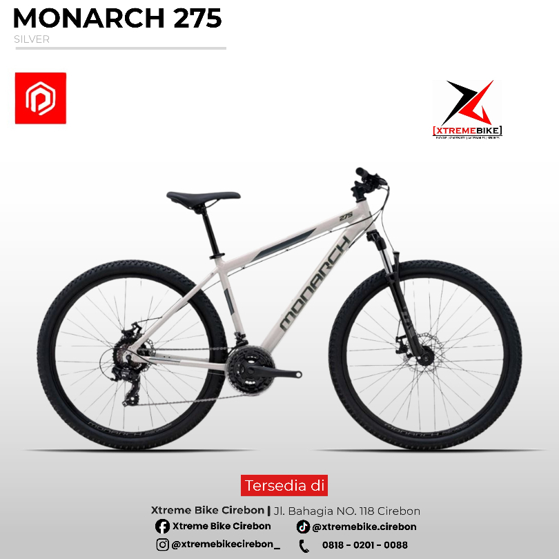 Sepeda MTB Polygon Monarch 275 - Sepeda Gunung 27,5 Inch Alloy Frame