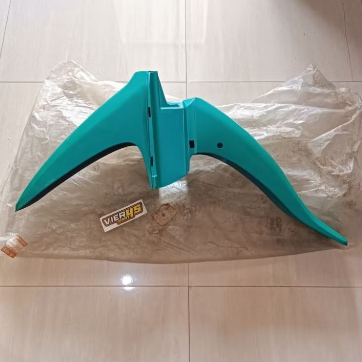 Spakbor slebor depan hijau tosca shogun r 110 new aril kancil original sgp 53111-23F00-L009