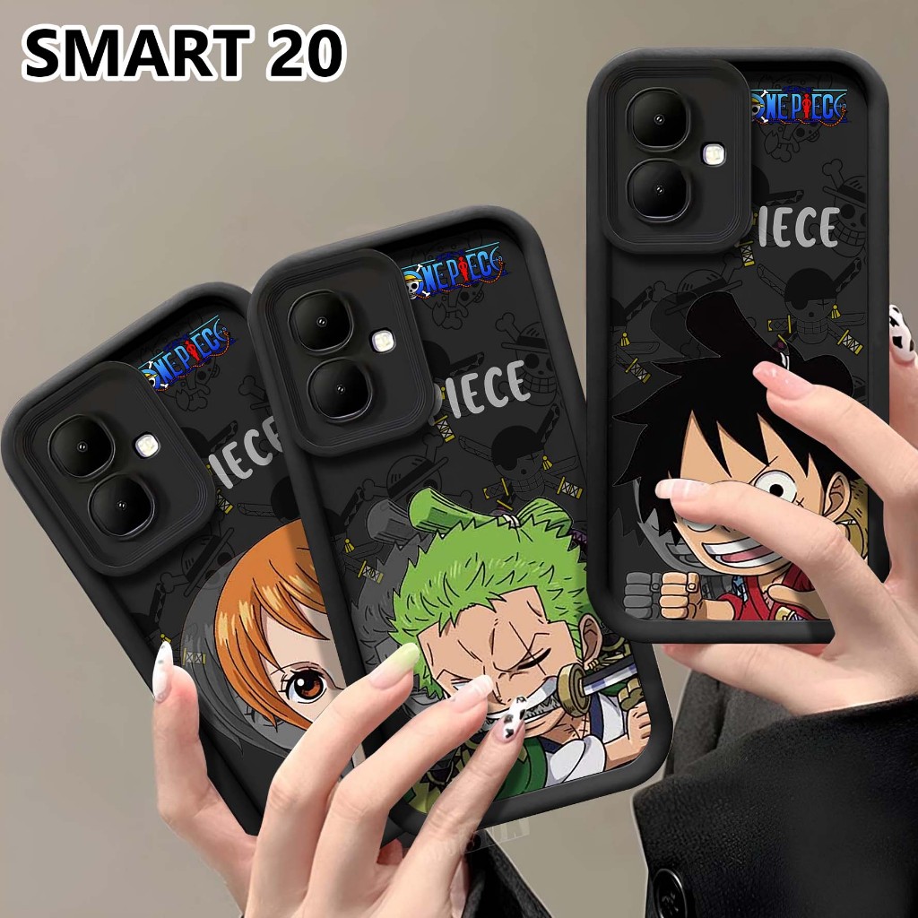 Softcase Rubber Infinix Smart 20 - Case Timbul Infinix Smart 20 - Case Hp Infinix Smart 20 - Silicon