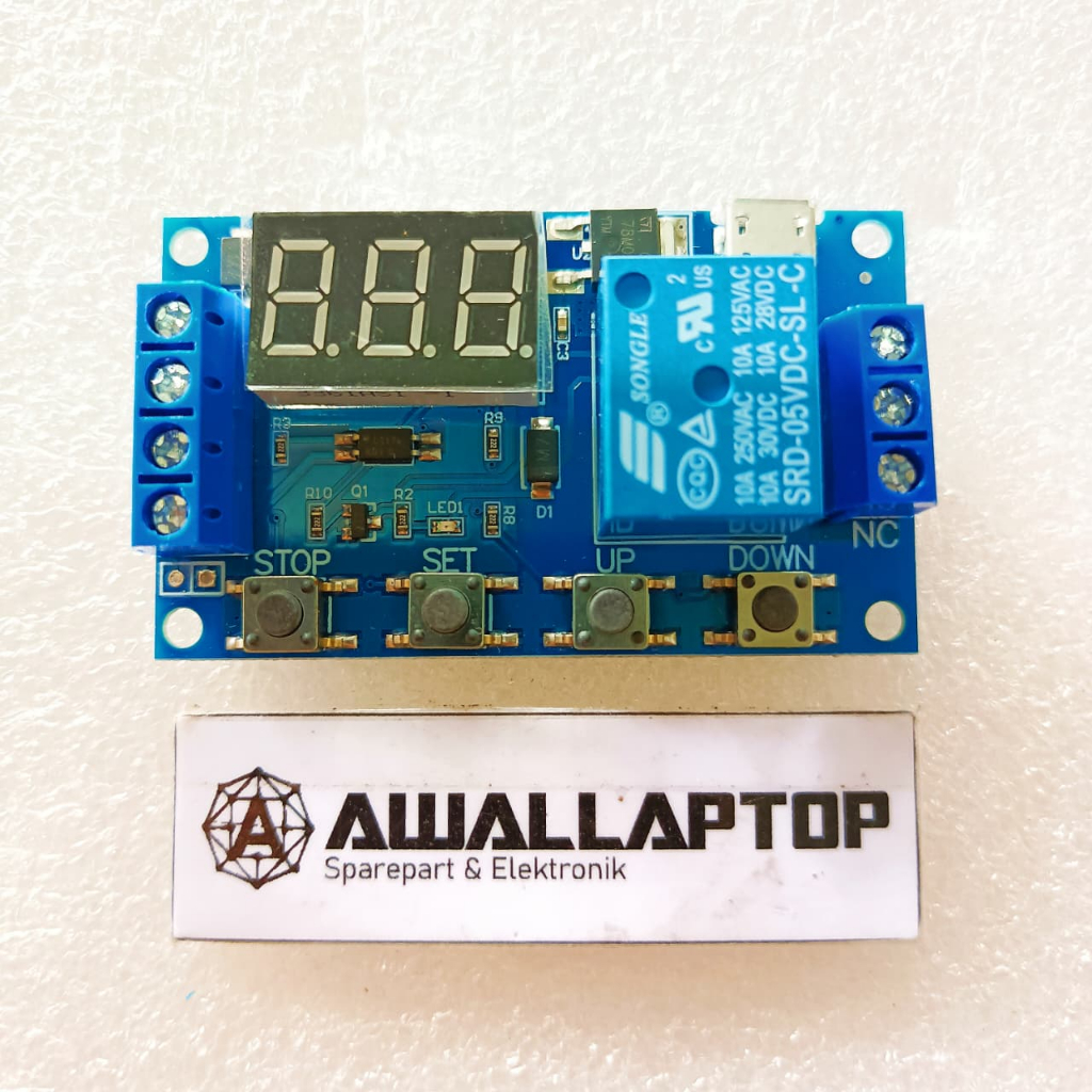modul timer 3bit modul timer relay digital 12v 24V modul timer delay