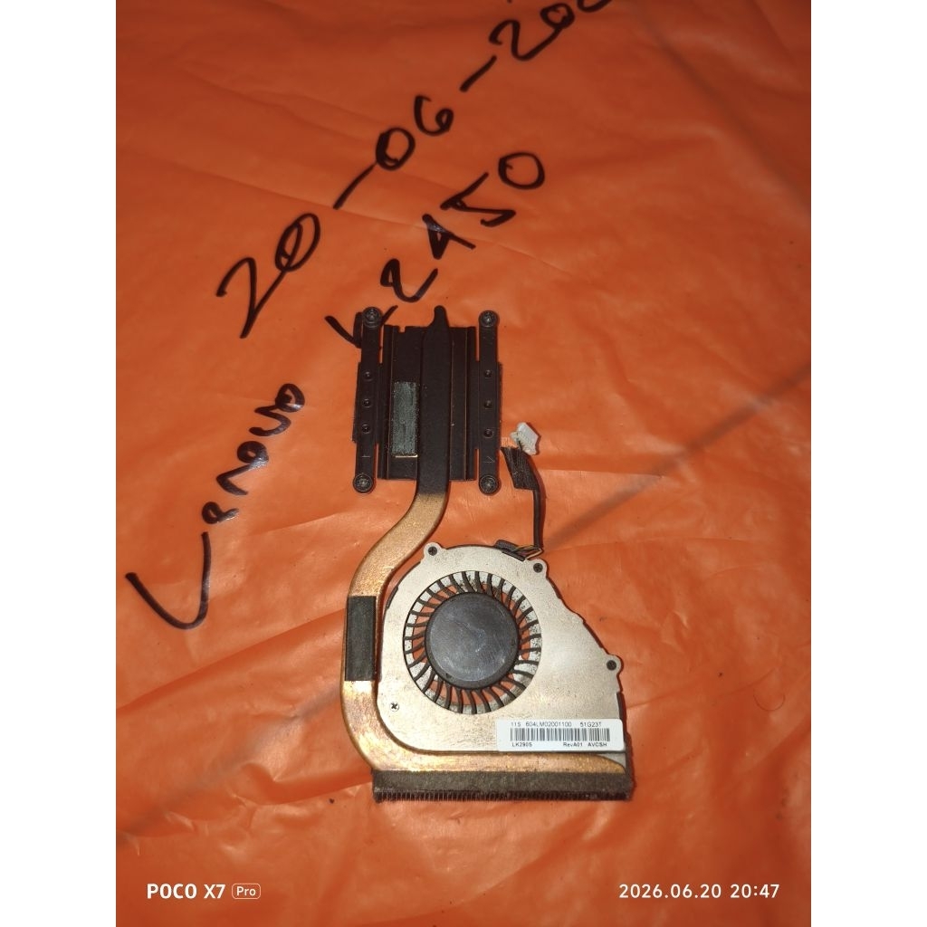 fan heatsink laptop Lenovo k2450