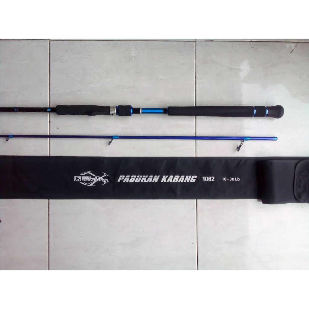 Relix Nusantara Pasukan Karang 1062 10-30 lb [Second Hand] Rod Relix Nusantara Pasukan Karang 1062 R
