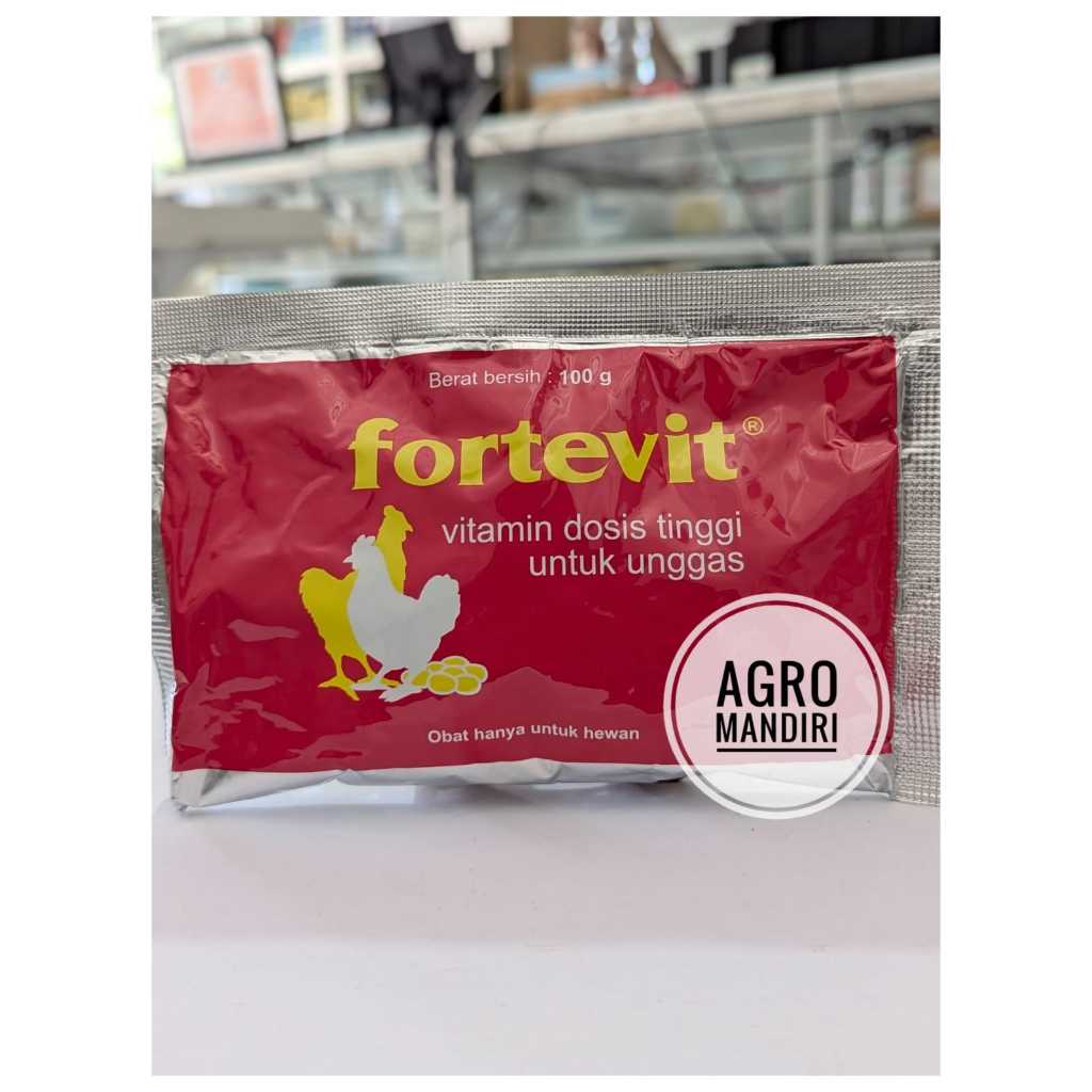 FORTEVIT 100 gram Vitamin Ayam Unggas Dosis Tinggi Medion