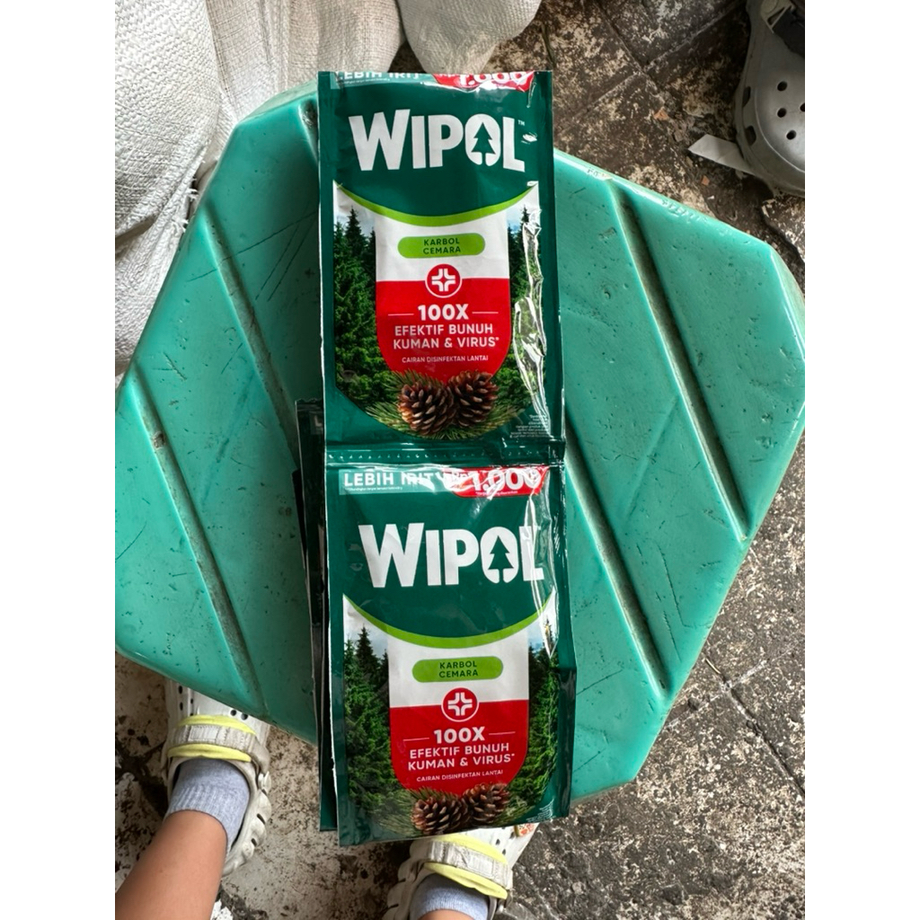 [6pcs] Wipol karbol 36gr, wipol karbol, karbol cemara