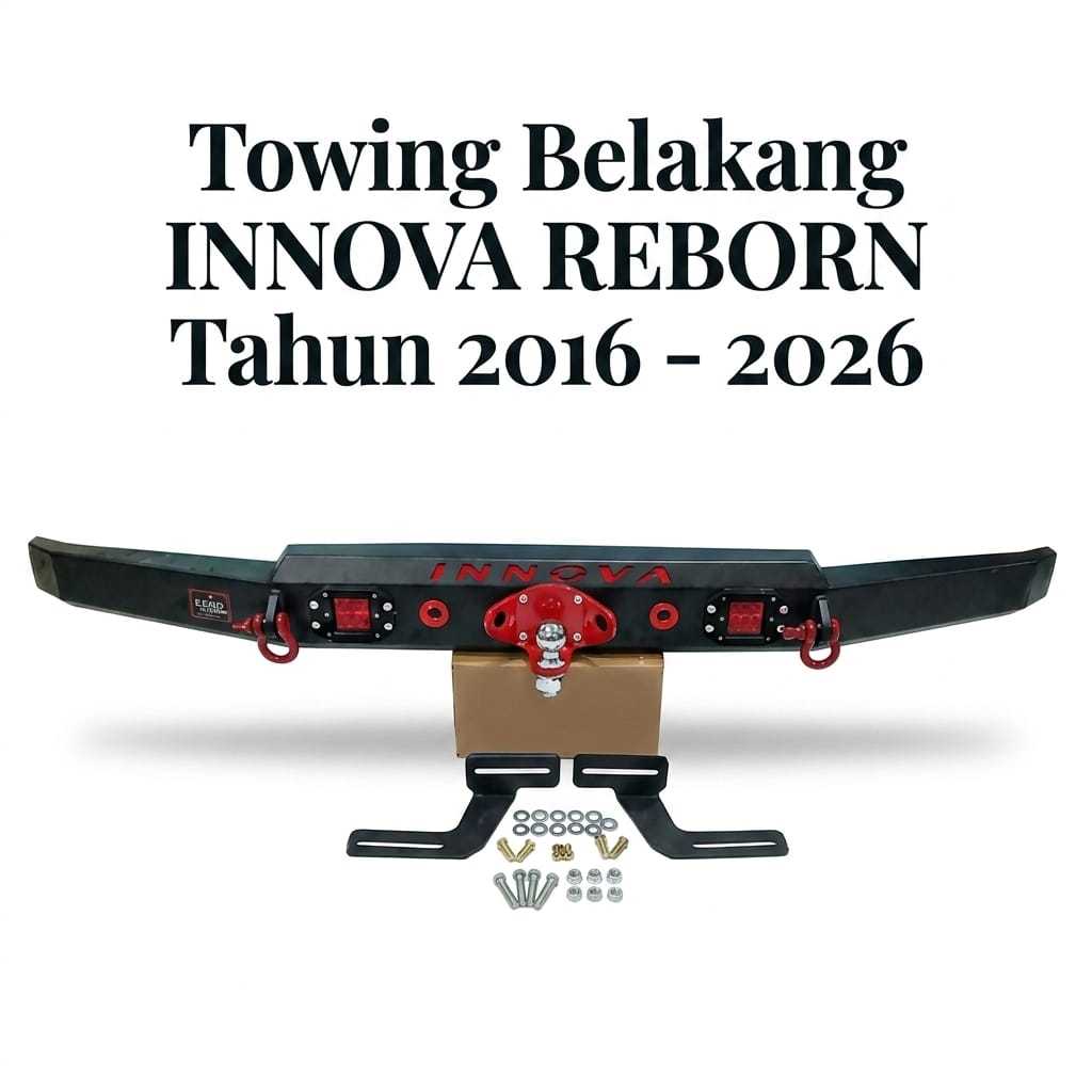 Towing Belakang Custom Mobil Innova Reborn Emboss