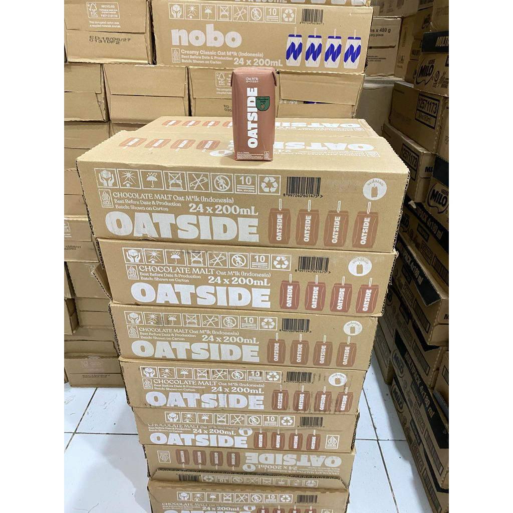 Oatside Chocomalt 200ml ( 1 dus isi 24 )