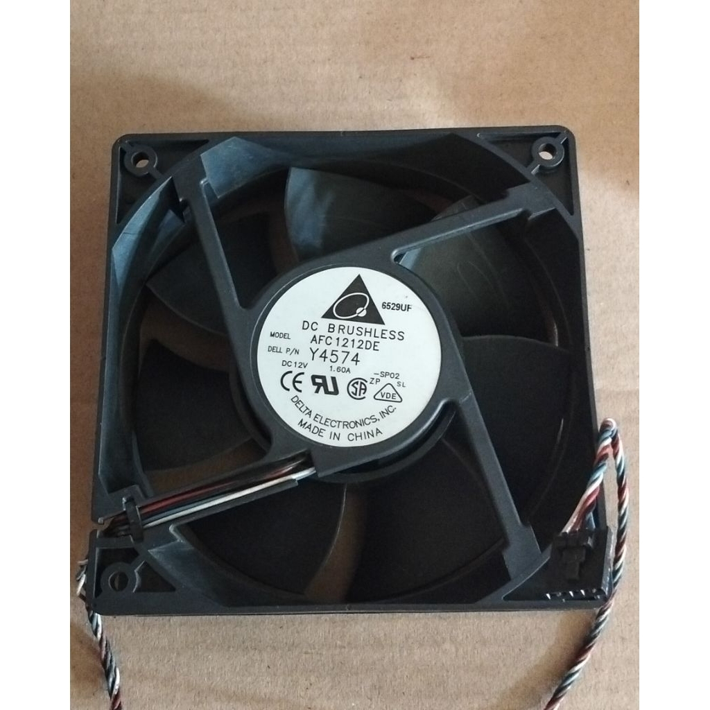 KIPAS HIGH SPED 12X12 12V 1.60A/1.30A T 3.8CM BEKAS