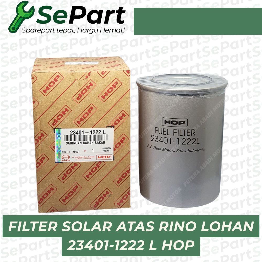 Filter Solar Atas Hino Lohan / Rino Original HOP 23401-1222L