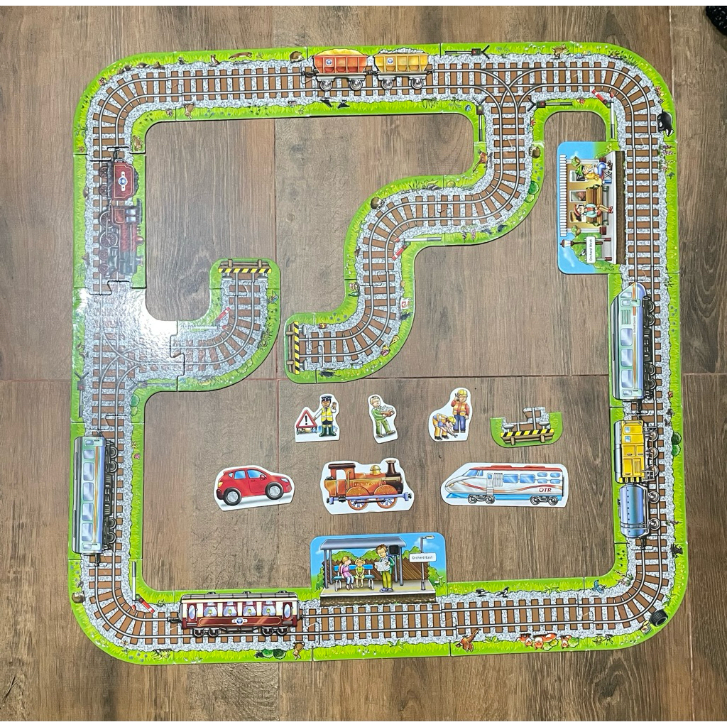 Orchard Toys Giant Railway Jigsaw Prelvd