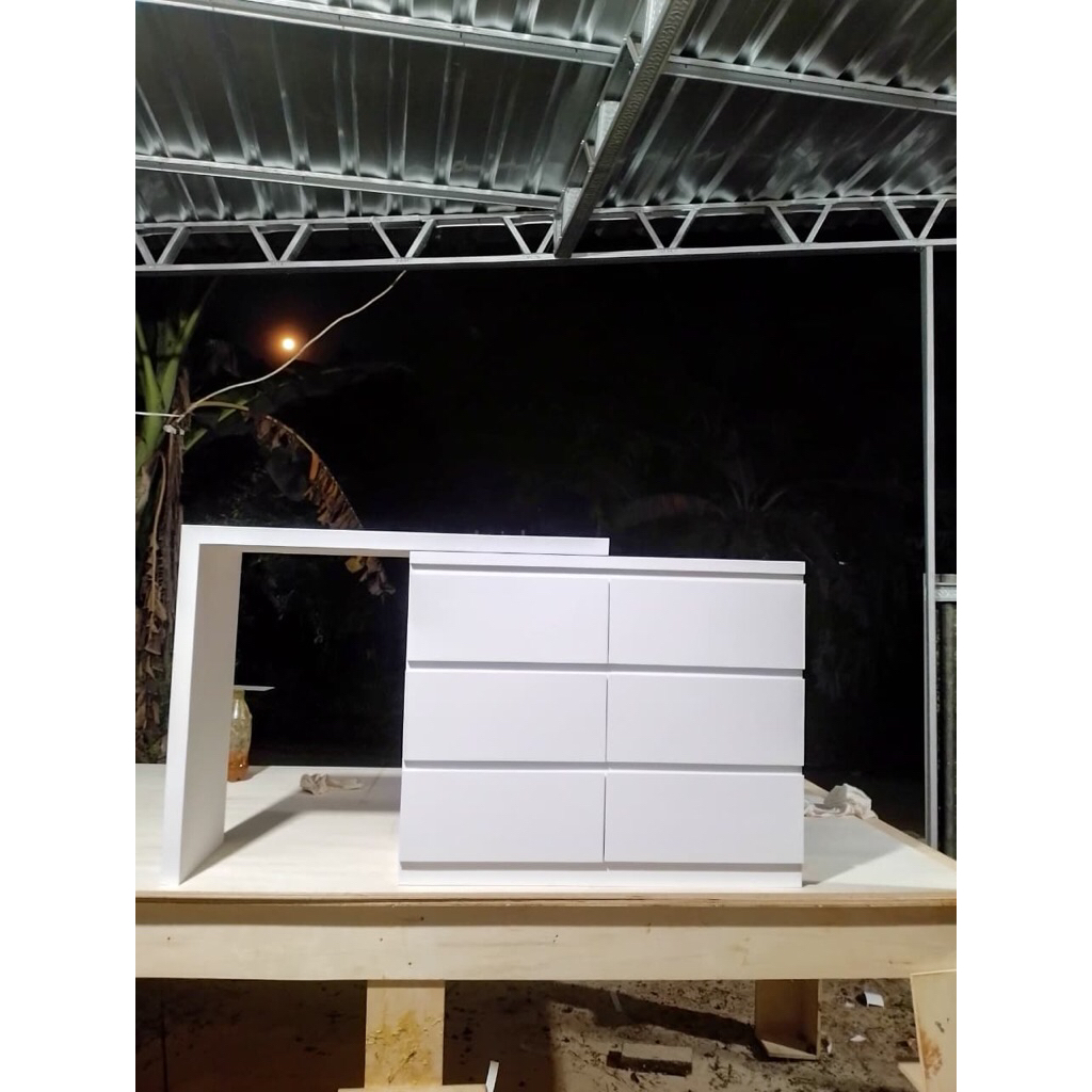 meja rias drawer serbaguna