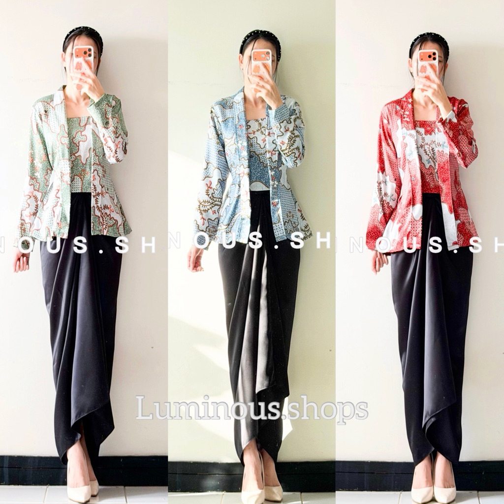 Clara Set (Atasan + Rok) Batik Set / Atasan Batik