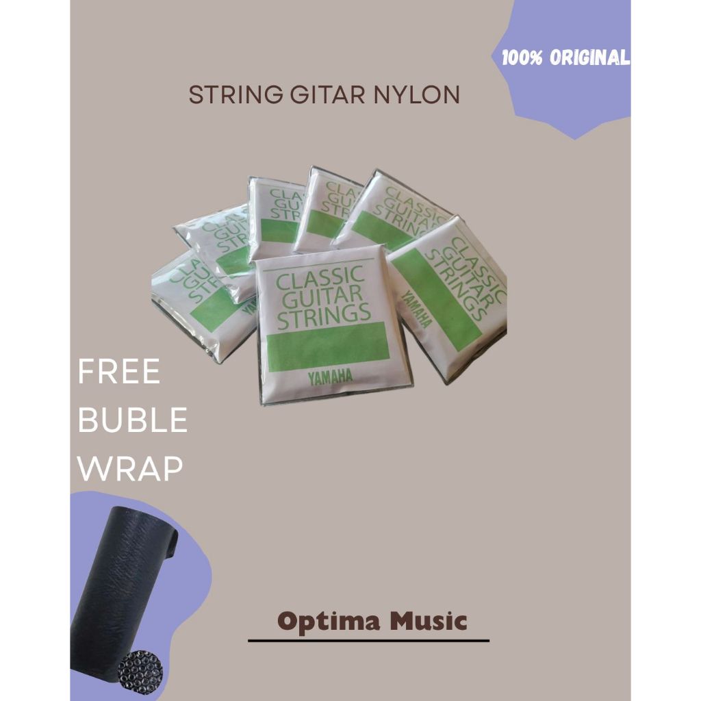 Senar gitar yamaha nylon original / senar classic gitar Original