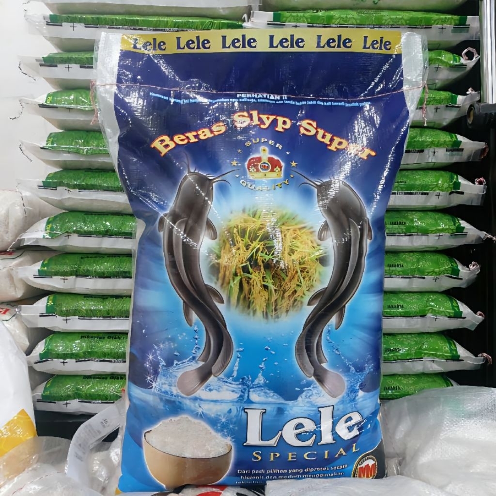 ​[KHUSUS INSTAN] Beras Premium Lele Special Slyp Super lele Spesial 25kg / Beras 25 kg Murah Segoroy