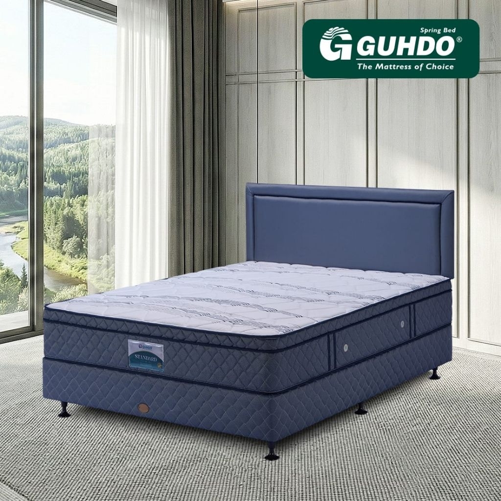 Guhdo SET Springbed STD PLUSHTOP - 90x200 - Fullset PROSPINE
