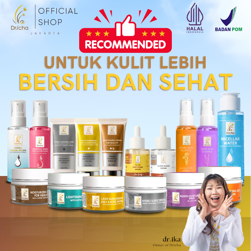 {COD} Dricha Jakarta Perfect Drying Oil Beauty Cream