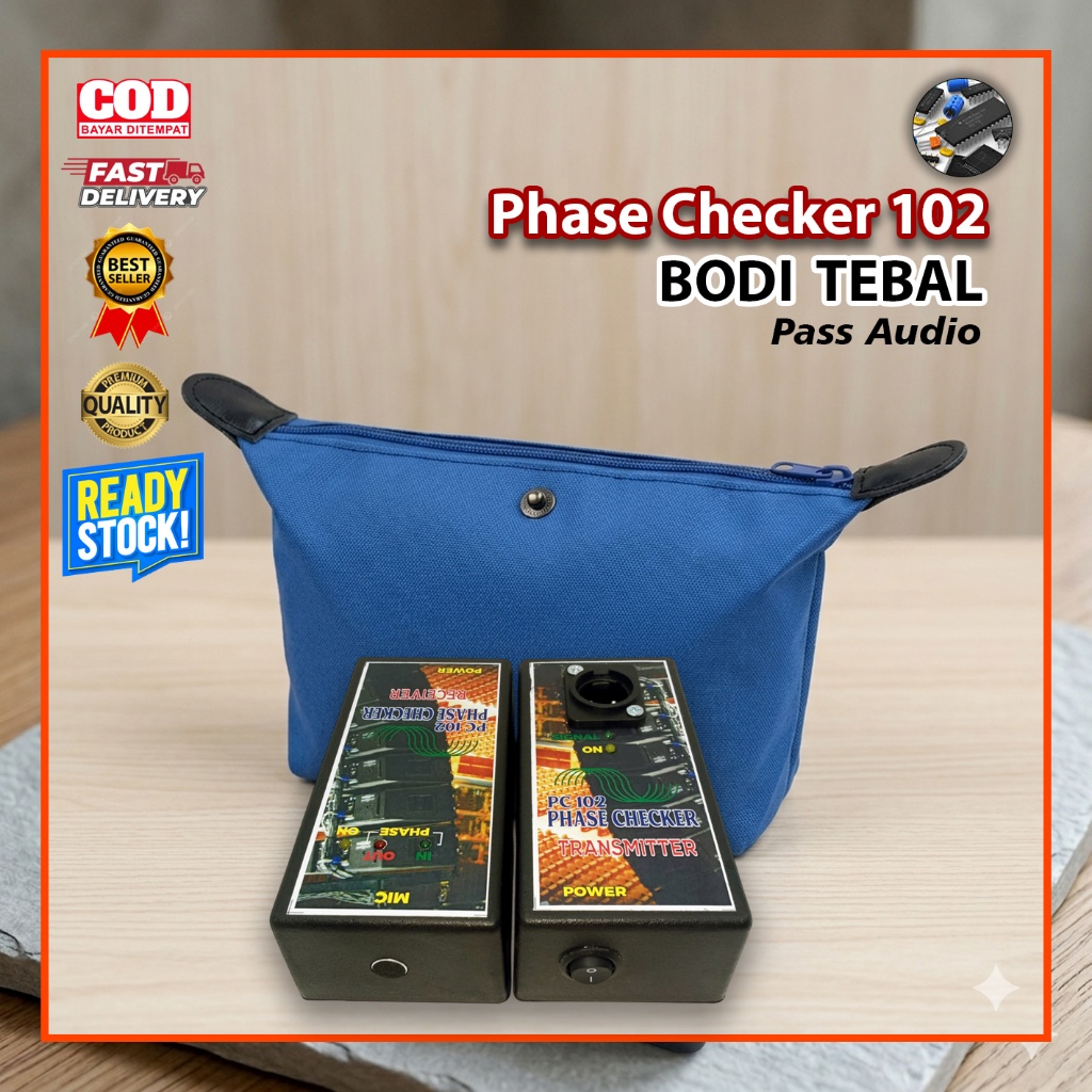 Phase Checker alat tes polaritas speaker sound PASS AUDIO + Tas