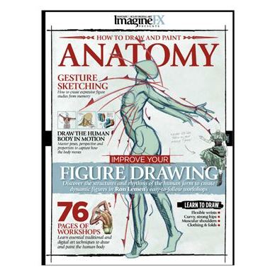 Book ImagineFX How to Draw and Paint Anatomy vol. 2 Ron Lemen