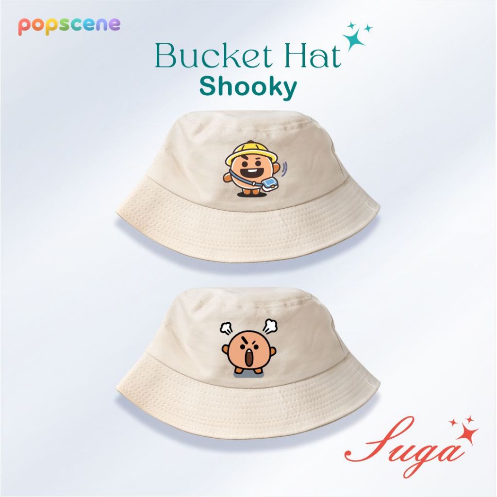Bucket Hat BT21 Shooky - Suga BTS