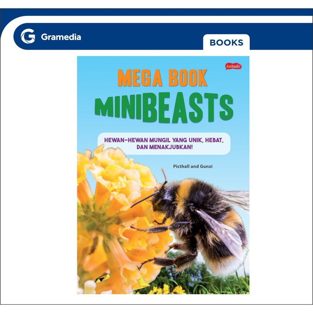 GRAMEDIA GTC - Mega Book - Minibeasts