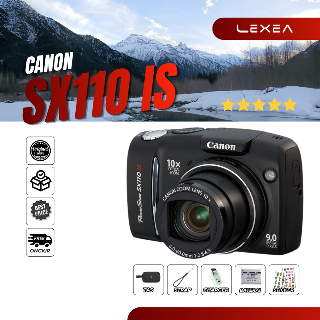 DIGICAM CANON POWERSHOT SX210 SX410 SX610 SX510 SX110 KAMERA POCKET