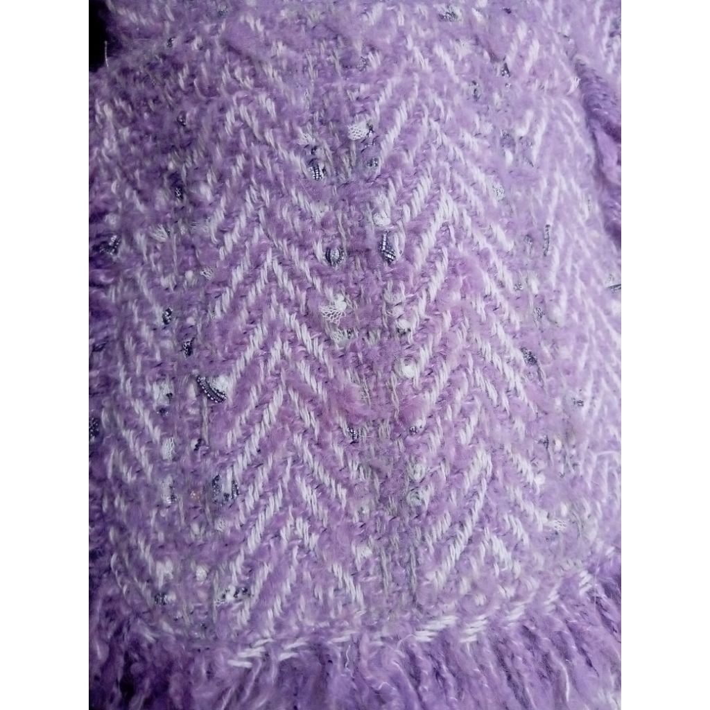 Jaket Tweed Lilac