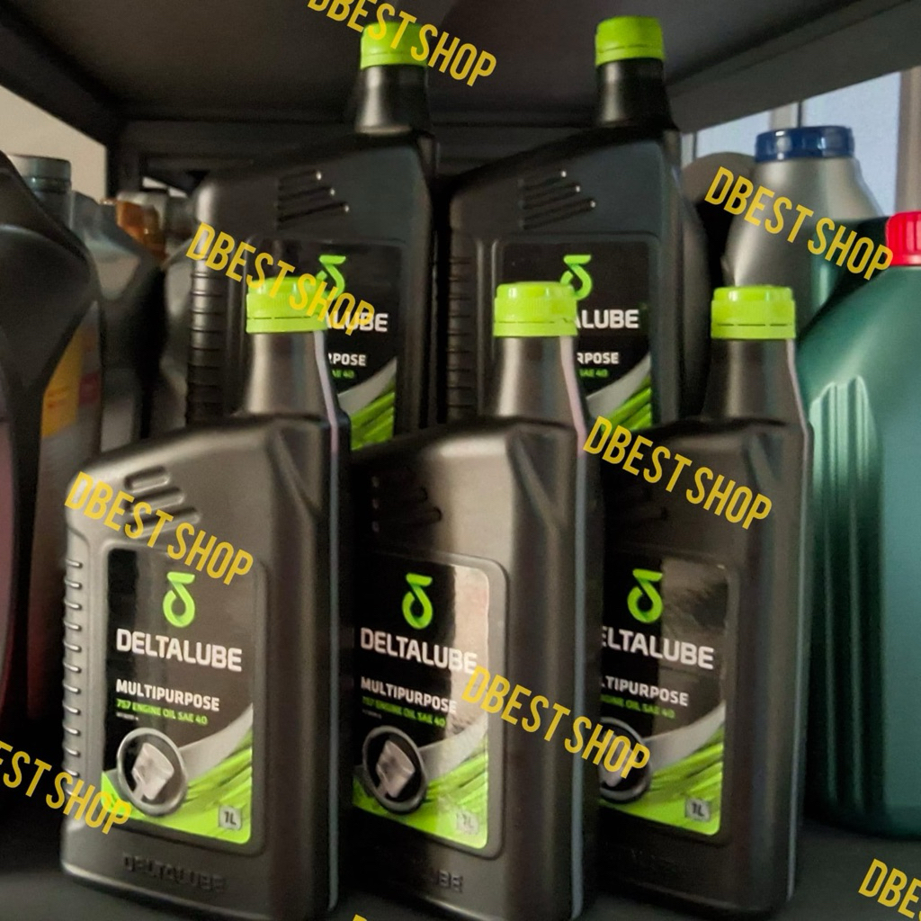paket 5 Liter Mobil DIESEL Deltalube Multipurpose 757 SAE 40