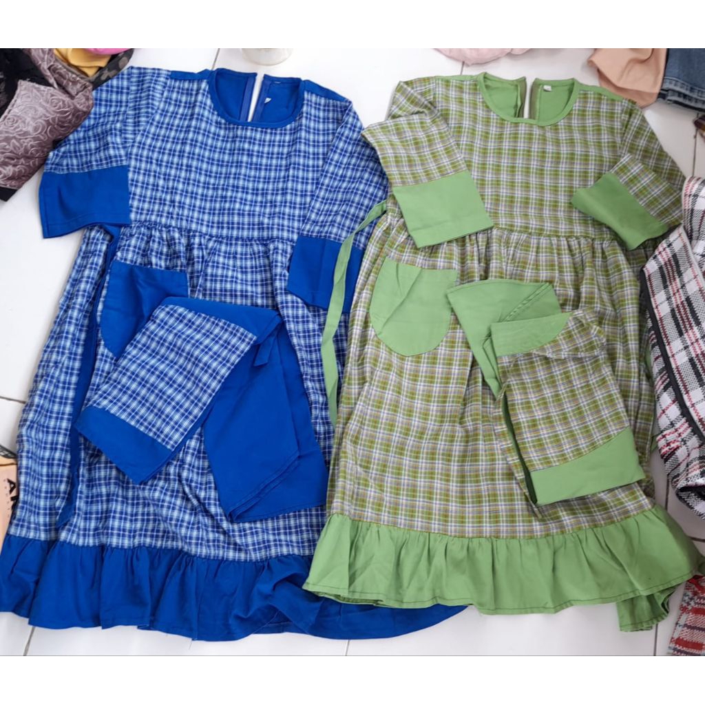 take all seragam gamis sekolah 5th+