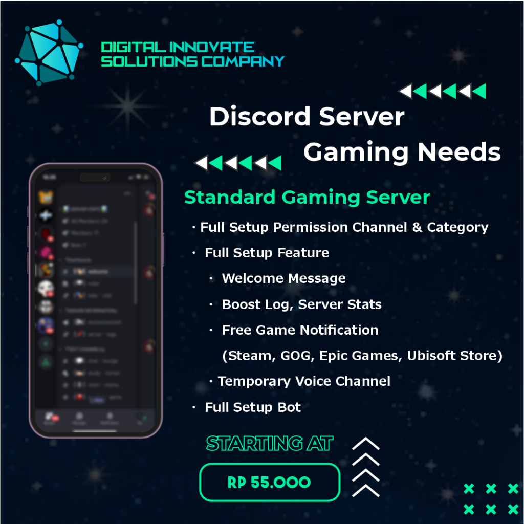 Discord Server for Gaming needs - Standard Gaming Server