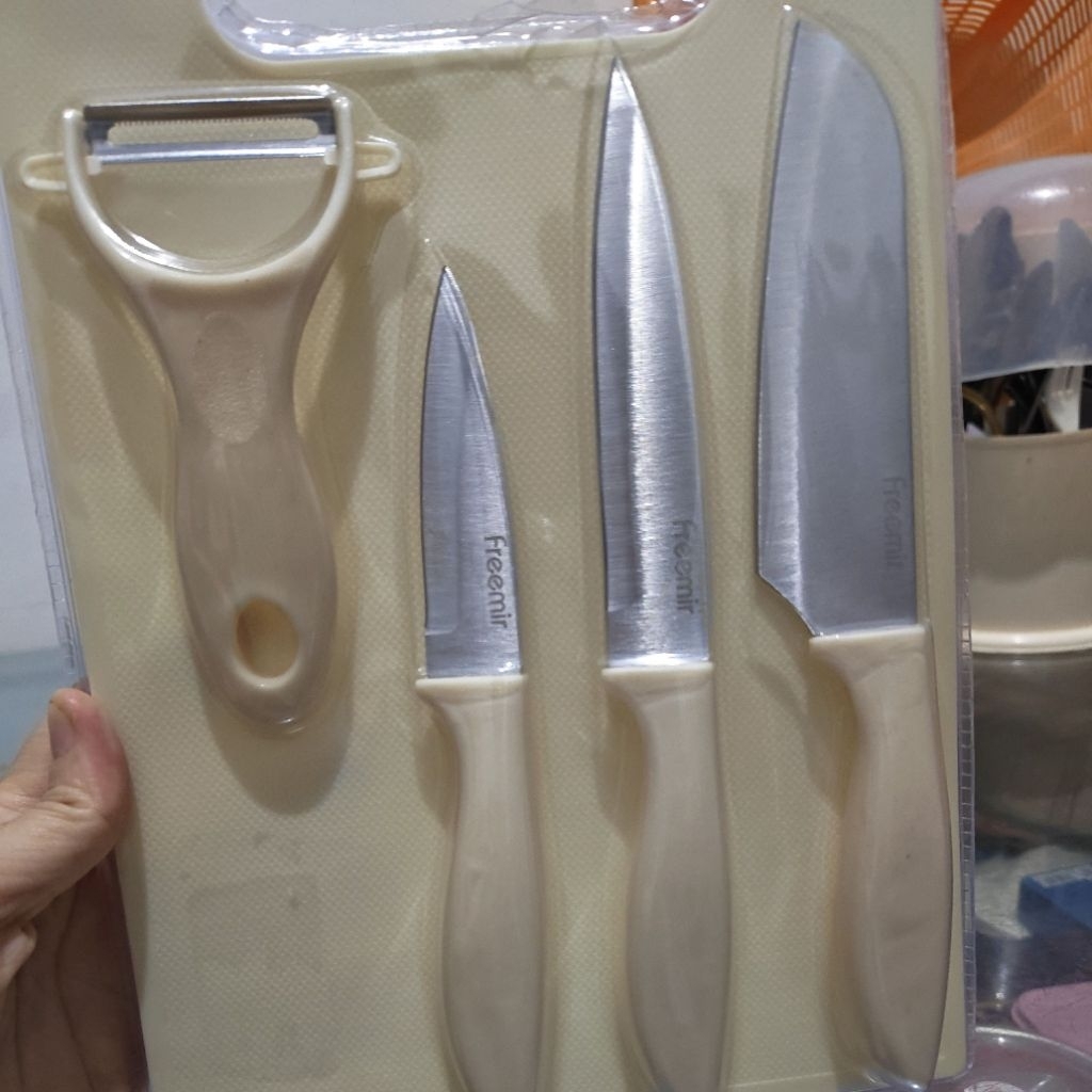 set pisau freemir kondisi baru