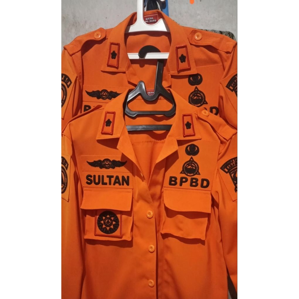 PDL BPBD/PDL DAMKAR DENGAN BORDIR PENGERAS